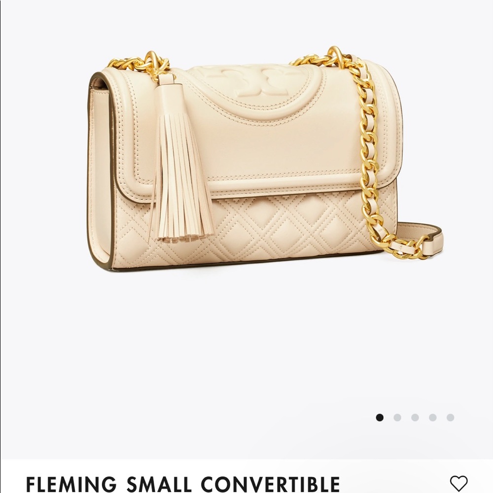 Tory Burch
Fleming Small Convertible Shoulder Bag Birch One Size